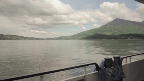 Stock Video Boat Sailing Along The River Live Wallpaper For PC - Free Live Wallpaper