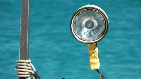 Stock Video Boat Lamp Sailing In The Sea Live Wallpaper For PC - Free Live Wallpaper