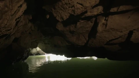Stock Video Boat Heading Out Of A Grotto Live Wallpaper For PC - Free Live Wallpaper