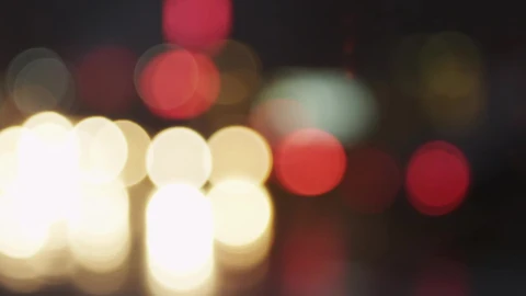 Stock Video Blurred Traffic Lights And Cars Live Wallpaper For PC - Free Live Wallpaper