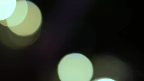 Stock Video Blurred Round White Lights Bokeh Effect Live Wallpaper For PC - Free Live Wallpaper
