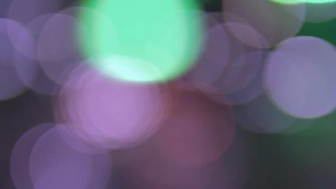 Stock Video Blurred Green And Purple Lights Bokeh Live Wallpaper For PC - Free Live Wallpaper