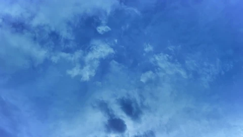Stock Video Blue Sky Seen Directly With Some Clouds Moving Live Wallpaper For PC - Free Live Wallpaper