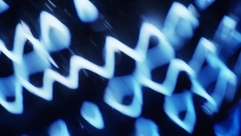 Stock Video Blue Light Shapes In Motion Live Wallpaper For PC - Free Live Wallpaper