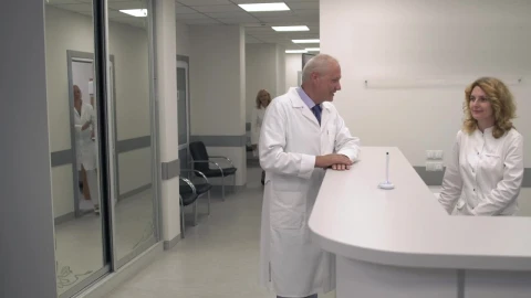 Video Stock Clinic Staff At A Hospital Reception Live Wallpaper For PC - Free Live Wallpaper