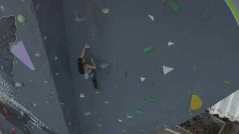 Video Stock Climbing A Large Tower To Practice Mountaineering Smal Live Wallpaper For PC - Free Live Wallpaper