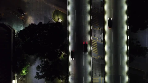 Video Stock City Traffic During The Night Live Wallpaper For PC - Free Live Wallpaper