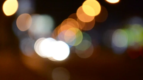 Video Stock City Traffic Blurred At Night Live Wallpaper For PC - Free Live Wallpaper
