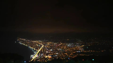 Video Stock City Night Lights In A Dark Night Live Wallpaper For PC - Free Live Wallpaper