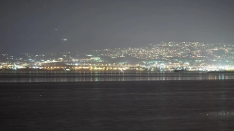 Video Stock City Lights From The Other Side Of The Bay Live Wallpaper For PC - Free Live Wallpaper