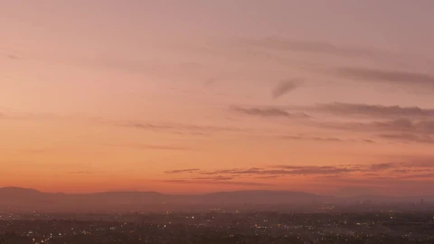 Video Stock City Lights At Sunset Live Wallpaper For PC - Free Live Wallpaper