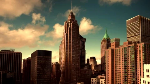 Video Stock City Full Of Buildings Live Wallpaper For PC - Free Live Wallpaper
