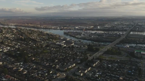 Video Stock City From Above Overlooking The Horizon Live Wallpaper For PC - Free Live Wallpaper