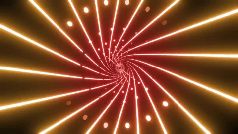 Video Stock Circular Tunnel Of Lines And Points Of Light Live Wallpaper For PC - Free Live Wallpaper