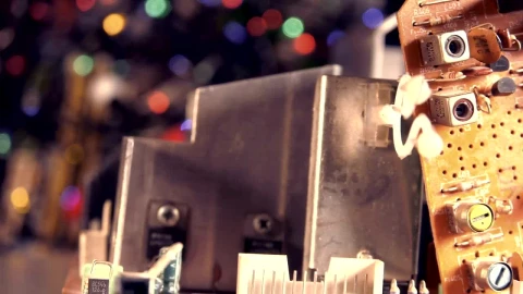 Video Stock Circuits Of A Broken Pc Live Wallpaper For PC - Free Live Wallpaper