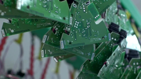 Video Stock Circuit Boards In Factory Live Wallpaper For PC - Free Live Wallpaper