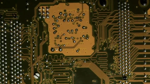 Video Stock Circuit Board Closeup Live Wallpaper For PC - Free Live Wallpaper