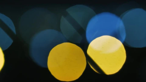 Video Stock Circles Of Lights Out Of Focus Through A Fence Live Wallpaper For PC - Free Live Wallpaper