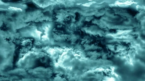 Video Stock Cinematic Flying Through Dark Blue Clouds Live Wallpaper For PC - Free Live Wallpaper