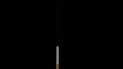 Video Stock Cigar Burning Out On Black Background Live Wallpaper For PC - Free Live Wallpaper