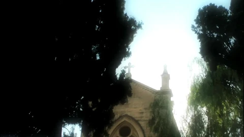 Video Stock Church With A Christian Cross On Top Live Wallpaper For PC - Free Live Wallpaper