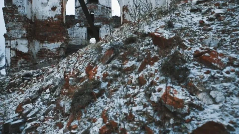 Video Stock Church Abandoned And Covered In Snow Live Wallpaper For PC - Free Live Wallpaper