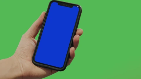 Video Stock Chroma On A Smartphone With A Green Screen Background Live Wallpaper For PC - Free Live Wallpaper