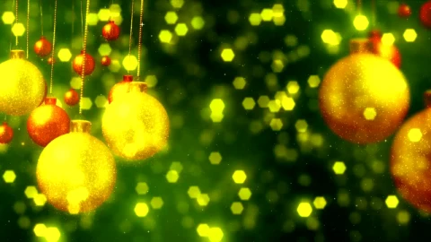 Video Stock Christmas Tree Decoration Concept Background Video Live Wallpaper For PC - Free Live Wallpaper