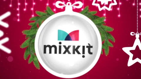 Video Stock Christmas Snow Logo Live Wallpaper For PC - Free Live Wallpaper