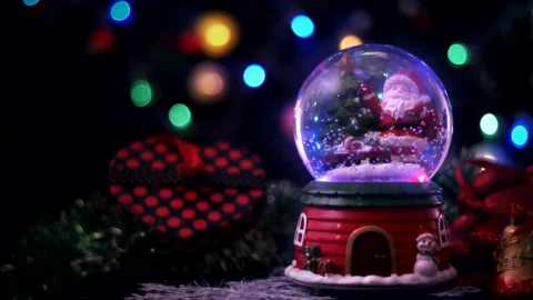 Video Stock Christmas Magic Sphere Live Wallpaper For PC - Free Live Wallpaper