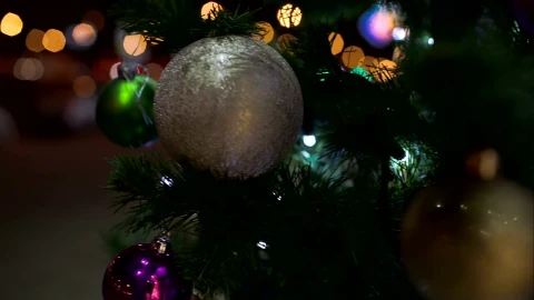 Video Stock Christmas Decorations Outside Live Wallpaper For PC - Free Live Wallpaper