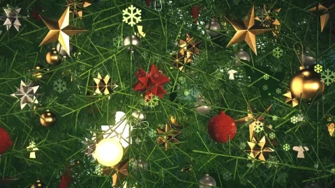 Video Stock Christmas Decorations D Animation Live Wallpaper For PC - Free Live Wallpaper