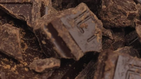Video Stock Chocolate Bar Chunks Texture Live Wallpaper For PC - Free Live Wallpaper