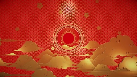 Video Stock Chinese Style Representation Of The Sun And Sky Live Wallpaper For PC - Free Live Wallpaper