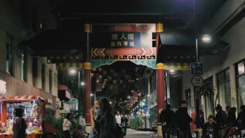 Video Stock Chinatown At Night Live Wallpaper For PC - Free Live Wallpaper