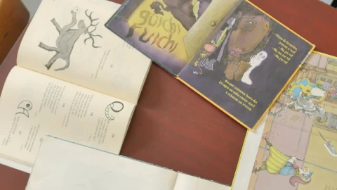 Video Stock Childrens Story Books Viewed From Above Live Wallpaper For PC - Free Live Wallpaper
