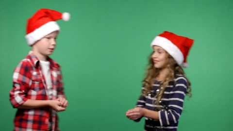 Video Stock Children In Festive Hats Throwing Confetti Live Wallpaper For PC - Free Live Wallpaper