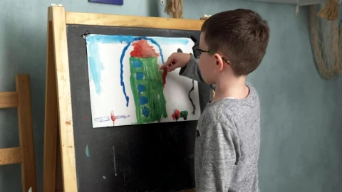 Video Stock Child With His Painting Live Wallpaper For PC - Free Live Wallpaper