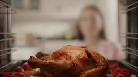 Video Stock Chicken Cooking In The Oven Live Wallpaper For PC - Free Live Wallpaper