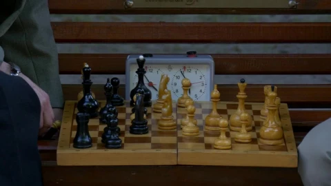 Video Stock Chess Board On A Park Bench Live Wallpaper For PC - Free Live Wallpaper