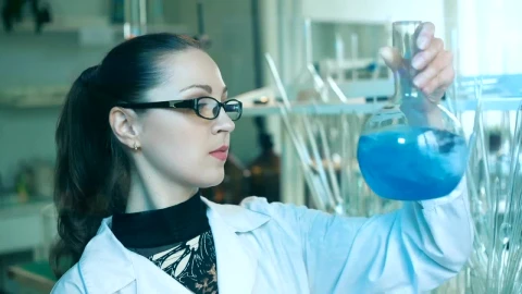 Video Stock Chemistry Shaking A Laboratory Flask Live Wallpaper For PC - Free Live Wallpaper