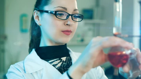 Video Stock Chemical Engineer Working In The Laboratory Live Wallpaper For PC - Free Live Wallpaper