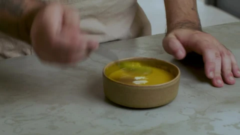 Video Stock Chef Testing A Prepared Mix Live Wallpaper For PC - Free Live Wallpaper