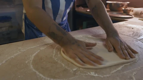 Video Stock Chef Shaping A Pizza Live Wallpaper For PC - Free Live Wallpaper