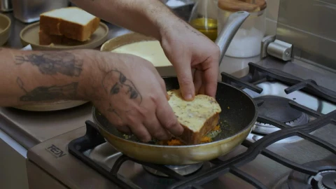 Video Stock Chef During The Preparation Of A Dessert Live Wallpaper For PC - Free Live Wallpaper