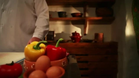 Video Stock Chef Cutting A Large Chunk Of Meat Smal Live Wallpaper For PC - Free Live Wallpaper