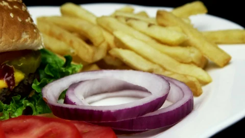 Video Stock Cheeseburger With Ketchup Live Wallpaper For PC - Free Live Wallpaper
