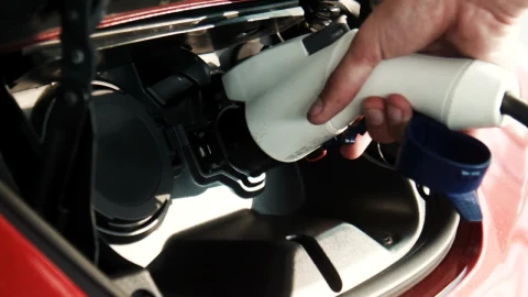 Video Stock Charging An Electric Car Close Up Live Wallpaper For PC - Free Live Wallpaper