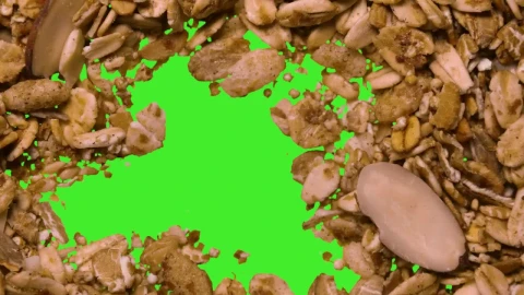 Video Stock Cereal Uncovering And Covering A Green Background Live Wallpaper For PC - Free Live Wallpaper