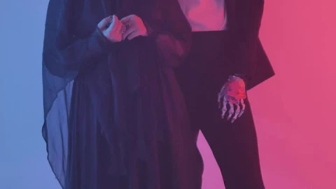 Video Stock Catrín And Catrina Portrayed Full Length Live Wallpaper For PC - Free Live Wallpaper